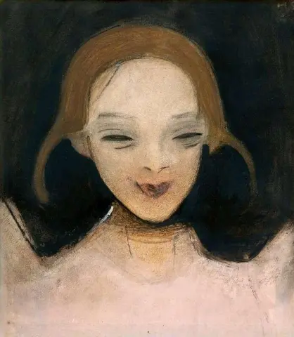 笑顔の女の子