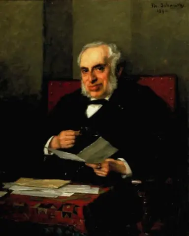 Portrait Of Abraham Carel Wertheim 1896