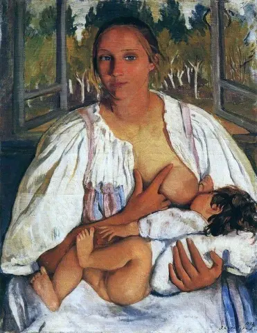 Infermiera con bambino