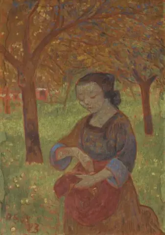 El recolector de manzanas 1923