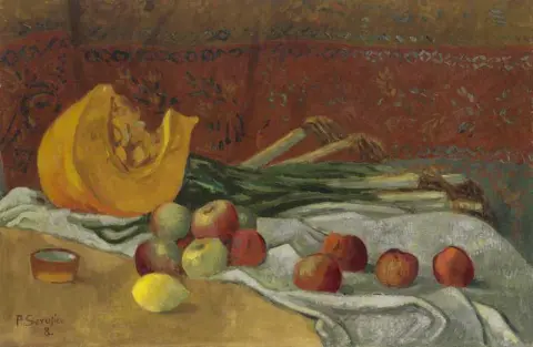 Naturaleza muerta con calabaza 1908