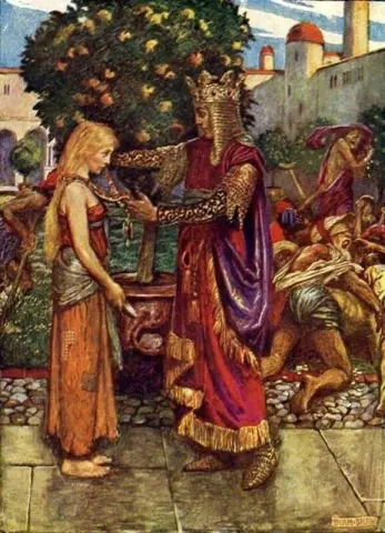 Король Кофетуа и нищенка 1911