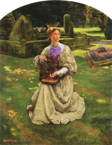 Птица в клетке 1907
