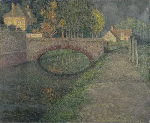 La casa del canal Verneuil 1922