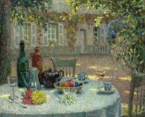 La mesa Dalia 1918