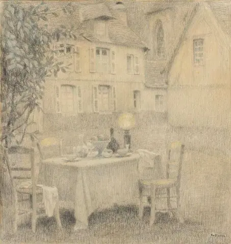 La mesa Gerberoy 1901