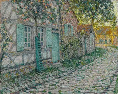 Roser på huset 1917