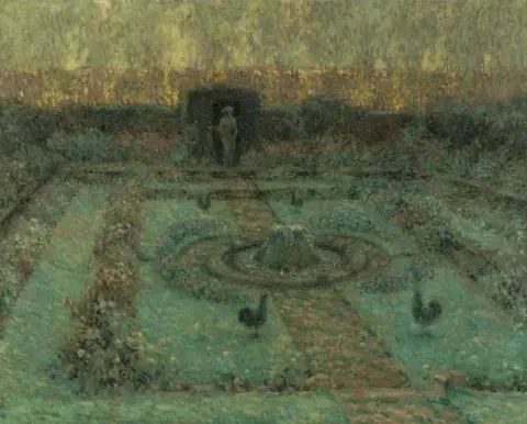 Pound Garden Hampton Court 1908