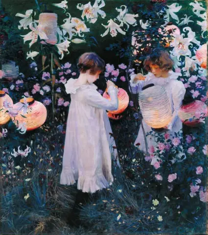 Nelke Lilie Lilie Rose 1885-86