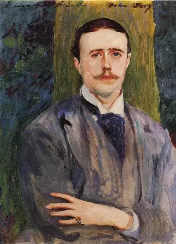 Porträt von Jacques-Émile Blanche 1886