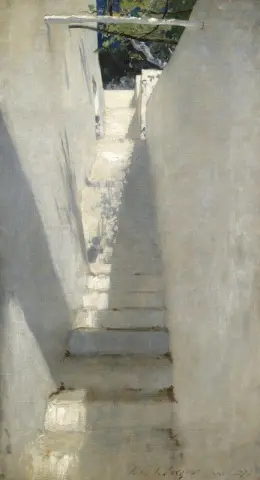 Studie einer Treppe Capri