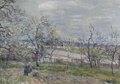 Lente in Veneux-Nadon 1882