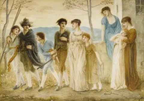 여름 황혼에서 1869