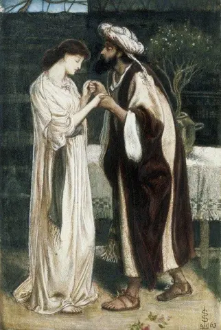 이삭과 리베카 1863