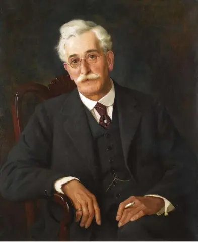 Portret van de heer Hilton 1923