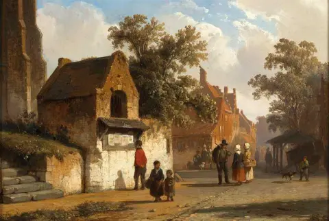 A Village Road 1851