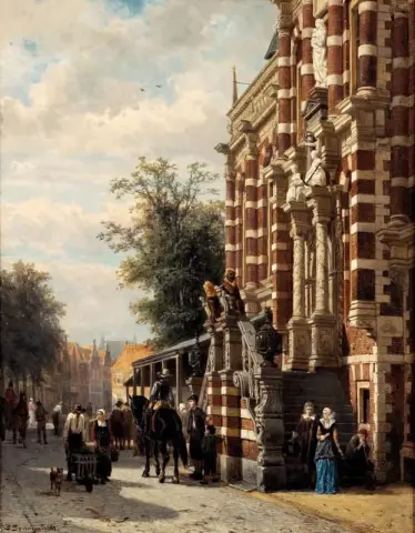 Ратуша Болсварда 1881 г.