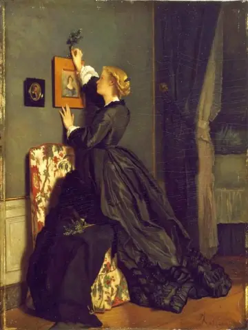 Domingo de Ramos, cerca de 1862