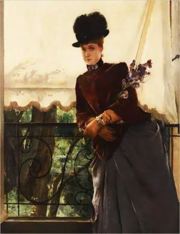 Retrato de Mademoiselle Dubois 1884