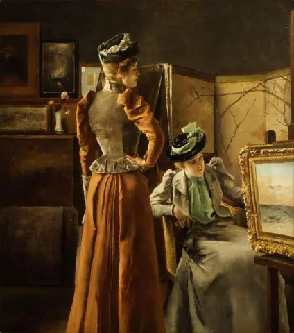 Visita ao Estúdio 1891