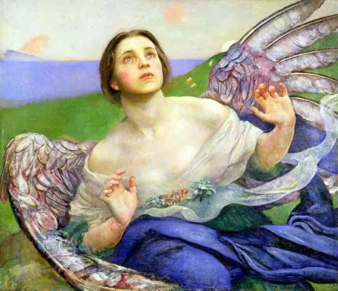 The Angel Of The Annunciation 1898