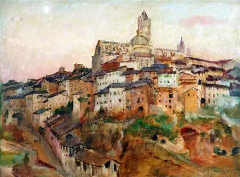 The Town Of Siena
