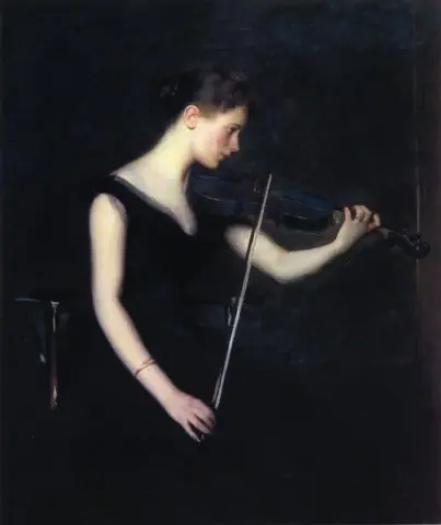 Ragazza Con Il Violino