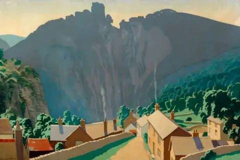Замок Пик Дистрикт Певерил, 1924 год.