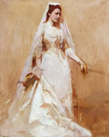A Bride Ca. 1895