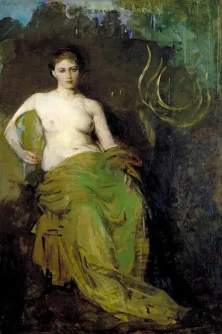 Figura semidrappeggiata 1885