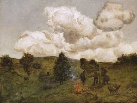 Herbstfeuer ca 1880