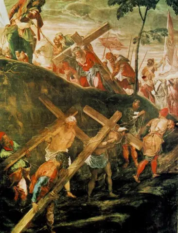 De klim naar Golgotha