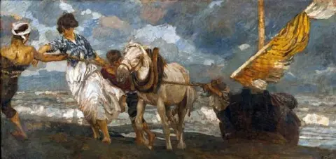 O Hawser por volta de 1909