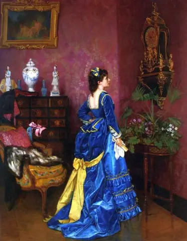 El vestido azul
