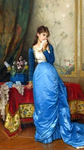 La carta también conocida como La carta de amor 1867