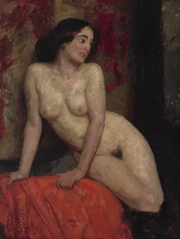 Naken kvinne 1911