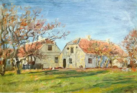 Madam Bendsens Gard I Skagen Vesterby 1901