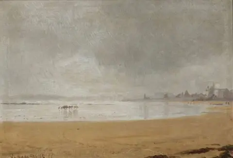 Utsikt Over Kysten Ved St. Malo