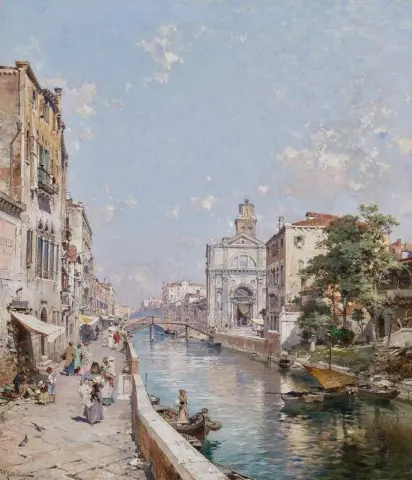 Rio San Girolamo Venetië ca. 1895