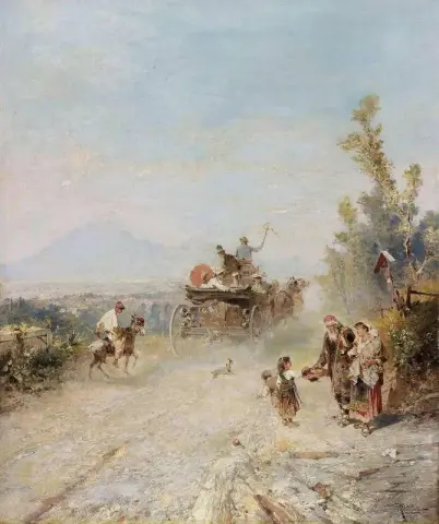 De weg naar Pompeii