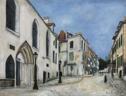 Grand Hotel Dieu og Rue Saint-thibault ca. 1919