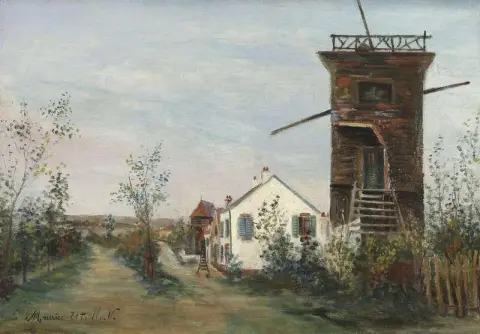 Den gamle møllen i Sannois
