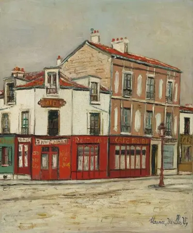 Place Du Marche i Vesinet ca. 1940