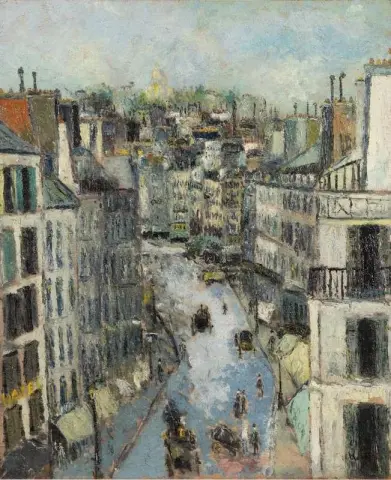 Rue Lepic i Montmartre ca. 1909-10
