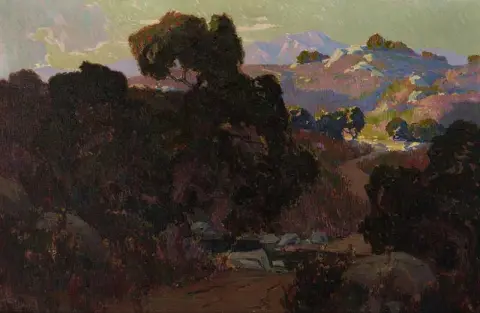 A Mountain View Believed To Be Mt. Wilson