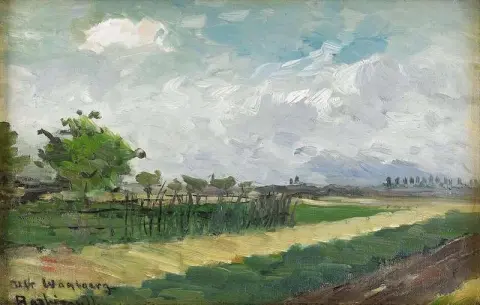 Summarlandskap Barbizon 1871