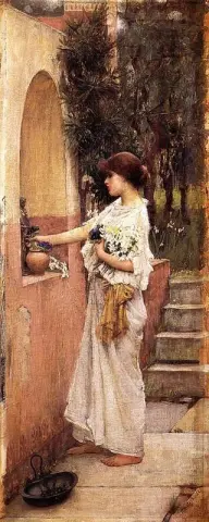 Un'offerta romana 1890 circa