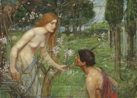Studie für Phyllis und Demophoon 1905