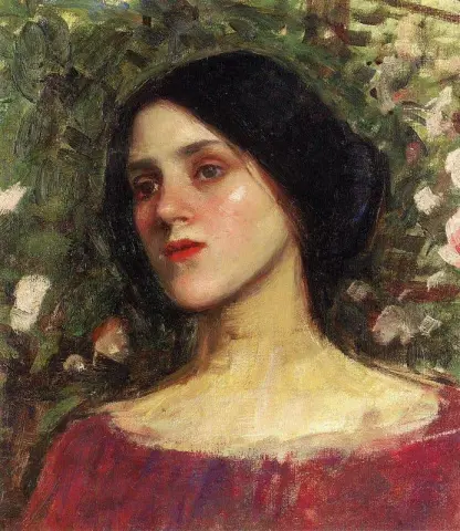 Het rozenprieel ca. 1910