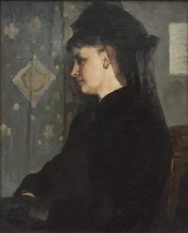 Mulher de preto
